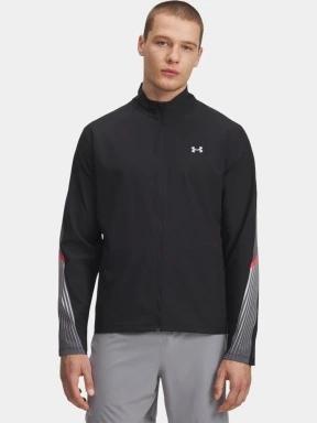 jacheta pentru alergare pt. barbati Under Armour UA Velociti Storm Jacket negru 1