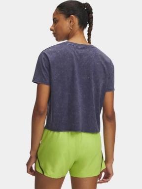 tricou pentru sport, cu maneci scurte pt. femei Under Armour UA Run Graphic SS 2 albastru inchis 3