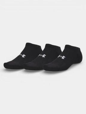 sosete sub glezna Under Armour UA Performance Cotton 3pk NS negru 1