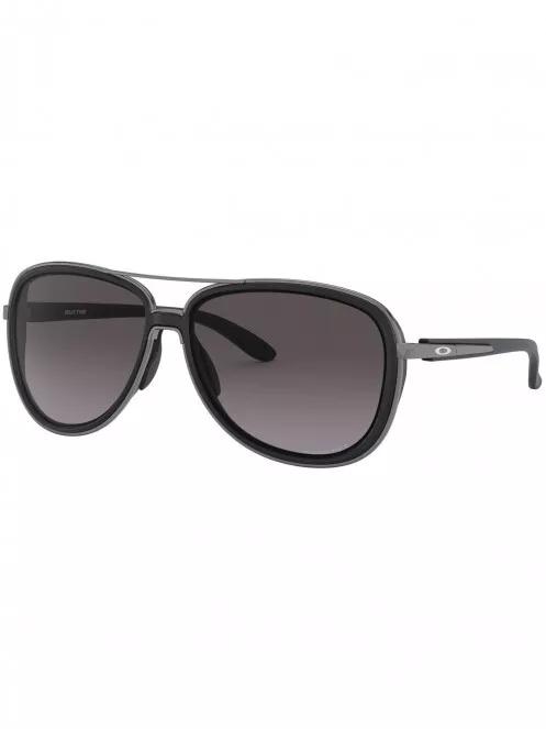 ochelari de soare polarizati pt. femei Oakley Split Time maro 2