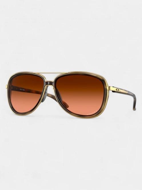 ochelari de soare polarizati Oakley Split Time maro 2