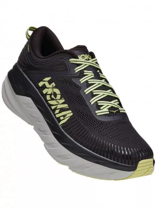 pantofi pentru alergat pe asfalt pt. barbati Hoka Bondi 7 negru 2