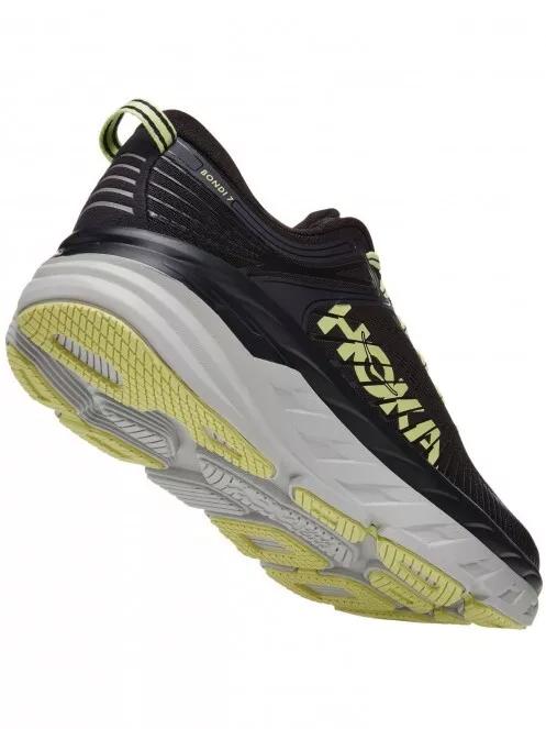 pantofi pentru alergat pe asfalt pt. barbati Hoka Bondi 7 Wide negru 4