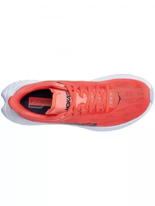 pantofi pentru alergare pt. femei Hoka W'S Carbon X 2 rosu 4
