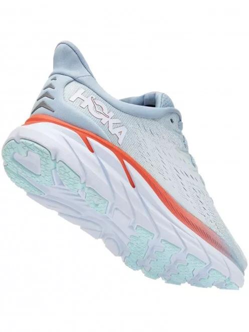 pantofi pentru alergat pe asfalt pt. femei Hoka Clifton 8 alb 4