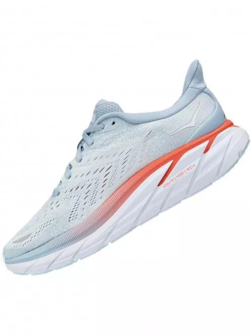 pantofi pentru alergat pe asfalt pt. femei Hoka Clifton 8 alb 5