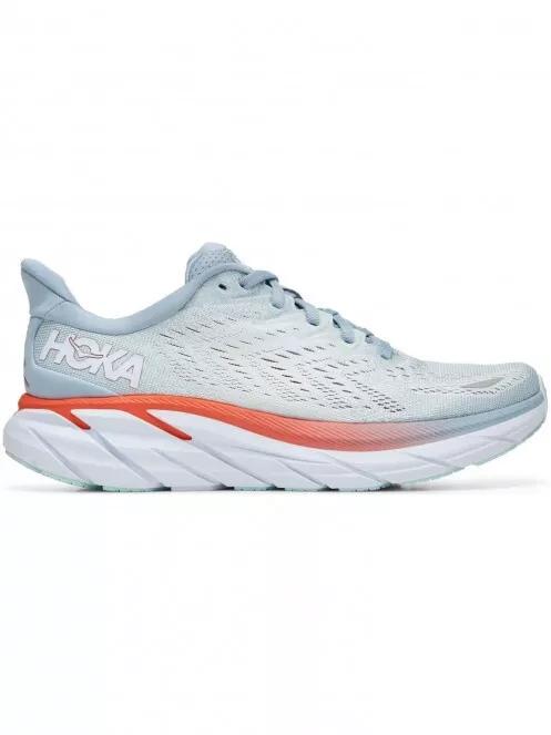 pantofi pentru alergat pe asfalt pt. femei Hoka Clifton 8 alb 8