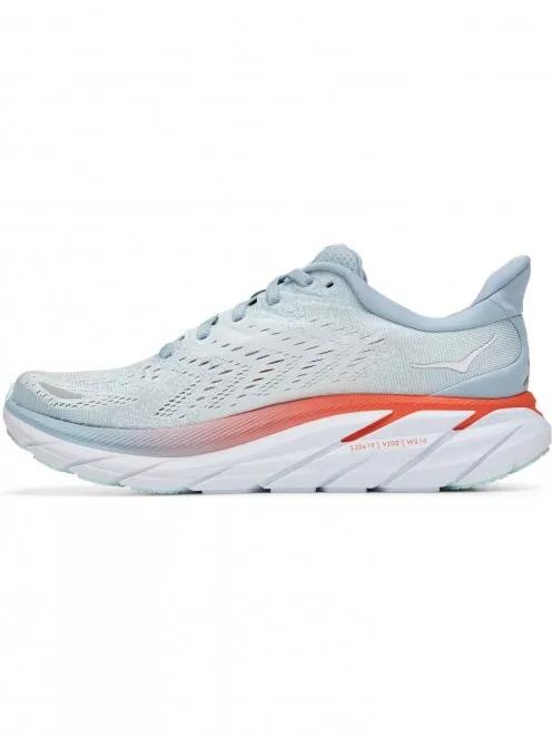 pantofi pentru alergat pe asfalt pt. femei Hoka Clifton 8 alb 9