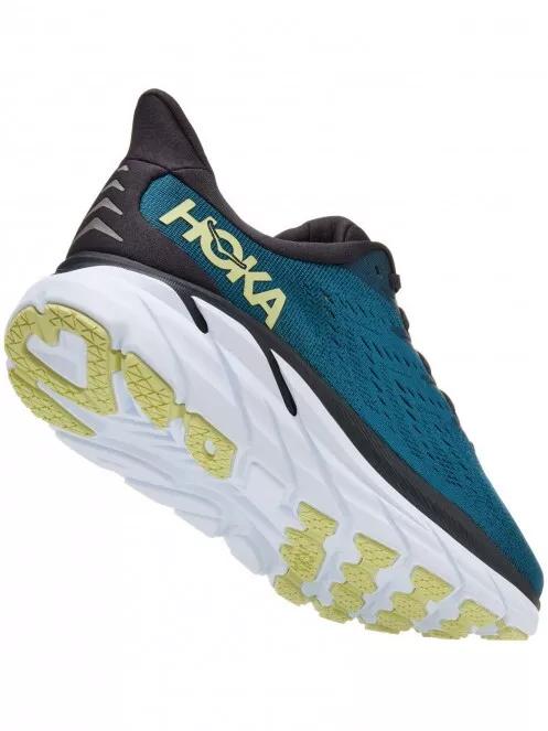 pantofi pentru alergat pe asfalt pt. barbati Hoka Clifton 8 Wide albastru 4