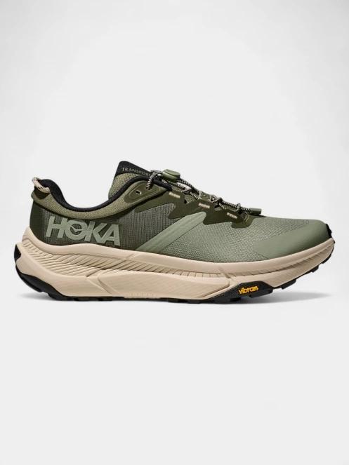 pantofi de drumetie pt. barbati Hoka Transport verde 3