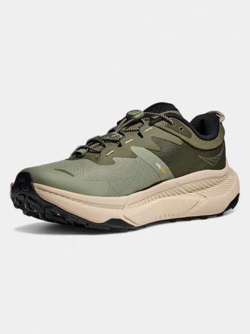pantofi de drumetie pt. barbati Hoka Transport verde 5