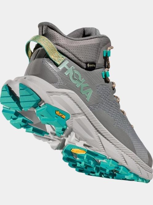 bocanci de drumetie pt. barbati Hoka Trail Code GTX gri 6