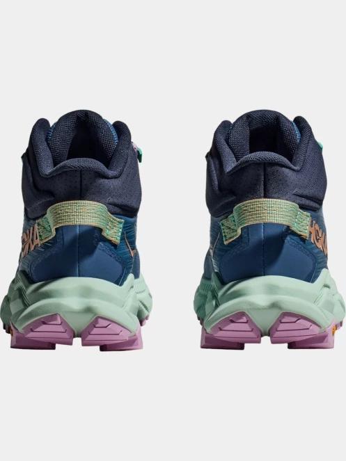bocanci de drumetie pt. femei Hoka Trail Code GTX albastru 7