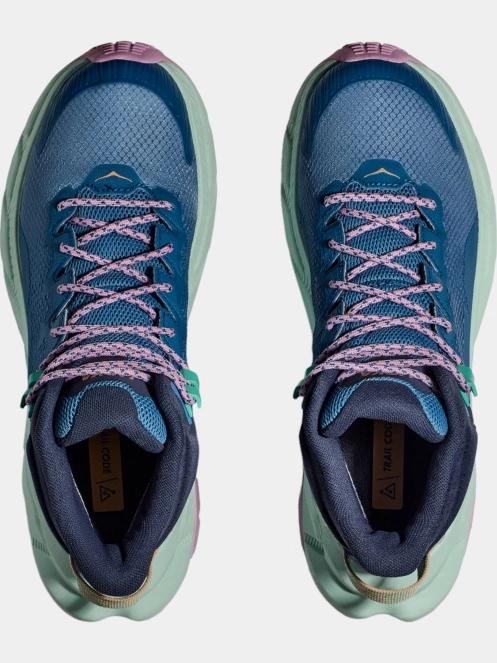 bocanci de drumetie pt. femei Hoka Trail Code GTX albastru 8