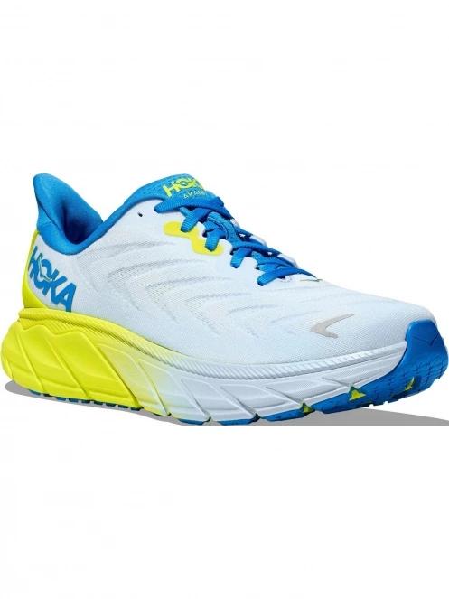 pantofi pentru alergat pe asfalt pt. barbati Hoka Arahi 6 Wide albastru deschis 2