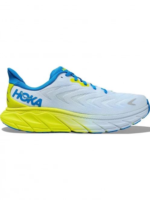 pantofi pentru alergat pe asfalt pt. barbati Hoka Arahi 6 Wide albastru deschis 4