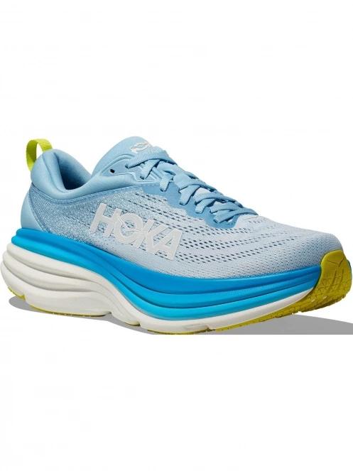 pantofi de cros pt. barbati Hoka Bondi 8 albastru deschis 2