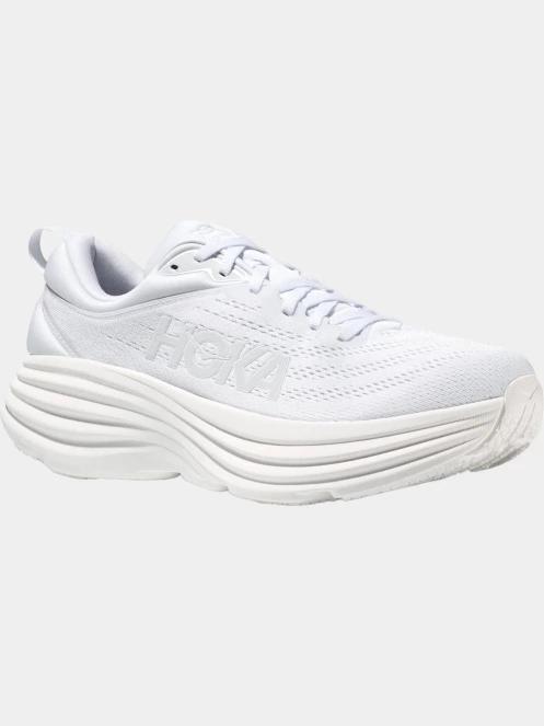 pantofi pentru alergat pe asfalt pt. barbati Hoka Bondi 8 alb 2
