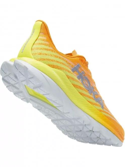 pantofi pentru alergare pt. barbati Hoka MACH 5 portocaliu 4