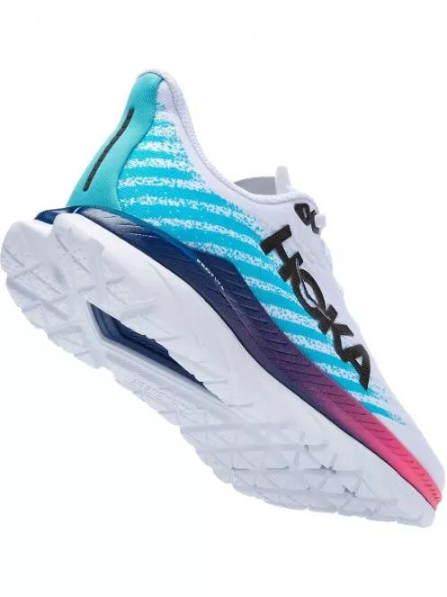 pantofi pentru alergare pt. femei Hoka MACH 5 alb 4