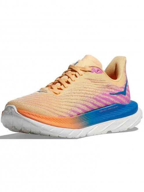 pantofi pentru alergat pe asfalt pt. femei Hoka W'S Mach 5 portocaliu 3