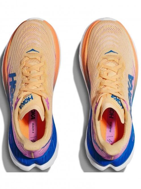 pantofi pentru alergat pe asfalt pt. femei Hoka W'S Mach 5 portocaliu 7