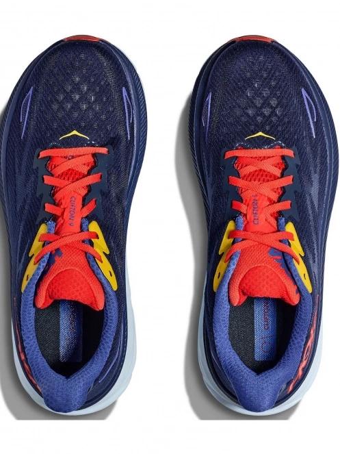pantofi pentru alergare pt. barbati Hoka Clifton 9 albastru inchis 8