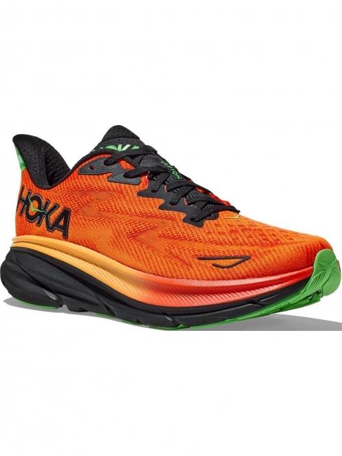 pantofi pentru alergare pt. barbati Hoka Clifton 9 portocaliu 2