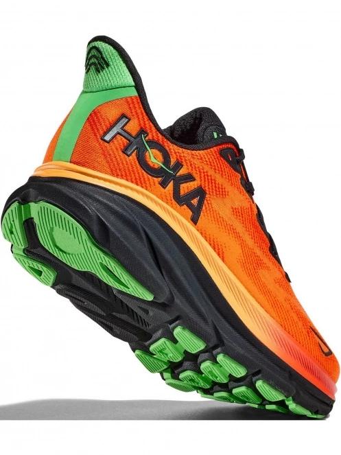 pantofi pentru alergare pt. barbati Hoka Clifton 9 portocaliu 6