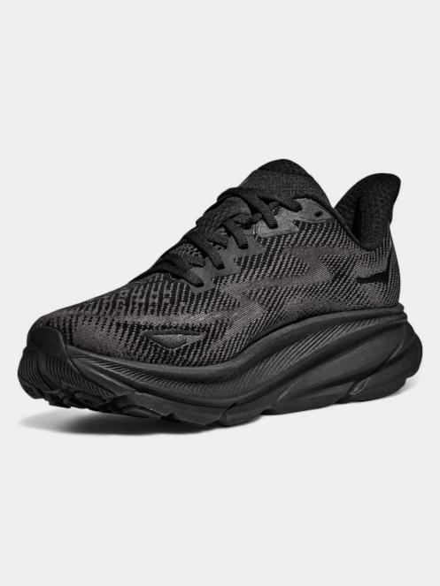 pantofi pentru alergat pe asfalt pt. barbati Hoka Clifton 9 negru 5