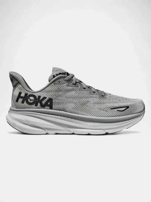 pantofi pentru alergat pe asfalt pt. barbati Hoka Clifton 9 gri 3