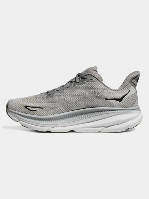 pantofi pentru alergat pe asfalt pt. barbati Hoka Clifton 9 gri 4