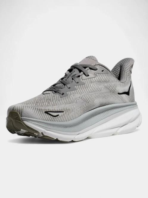 pantofi pentru alergat pe asfalt pt. barbati Hoka Clifton 9 gri 5