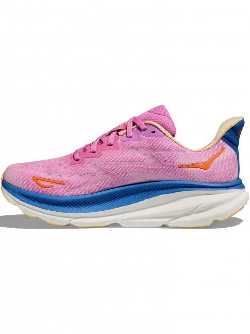 pantofi pentru alergat pe asfalt pt. femei Hoka W'S Clifton 9 roz 5