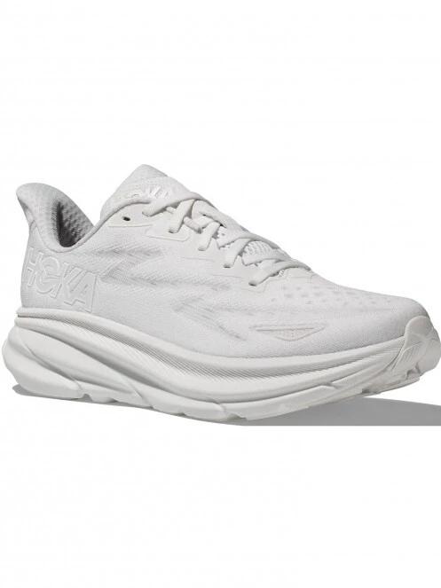 pantofi pentru alergat pe asfalt pt. femei Hoka W'S Clifton 9 alb 2