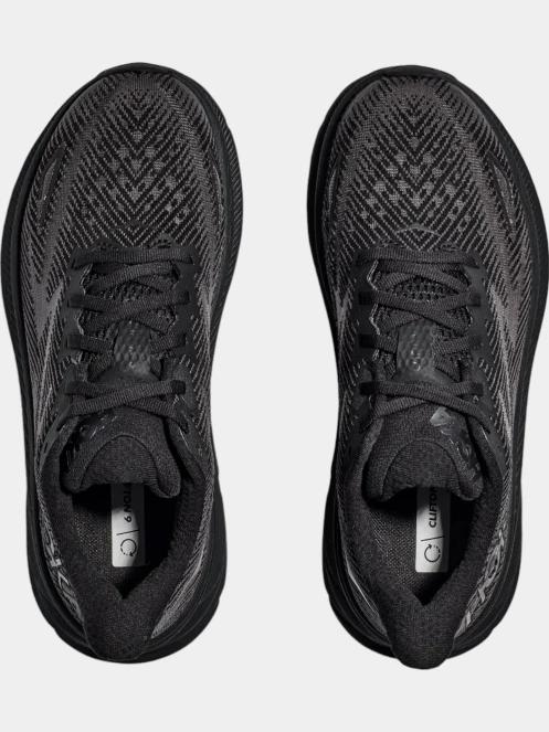 pantofi pentru alergat pe asfalt pt. femei Hoka Clifton 9 negru 8