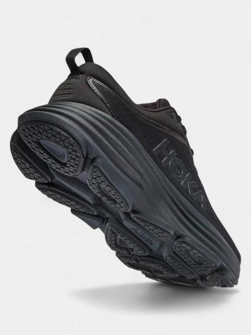 pantofi pentru alergat pe asfalt pt. femei Hoka Bondi 8 negru 5