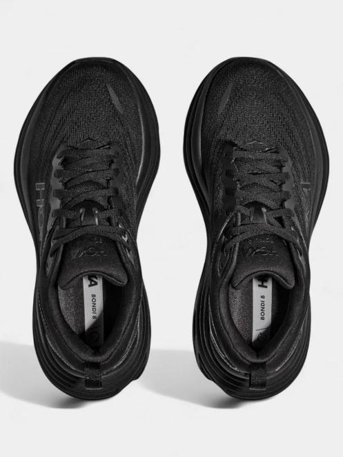pantofi pentru alergat pe asfalt pt. femei Hoka Bondi 8 negru 8