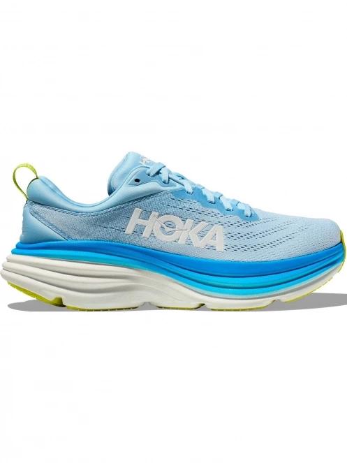 pantofi de cros pt. barbati Hoka Bondi 8 Wide albastru deschis 4
