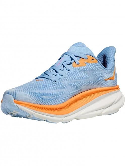 pantofi pentru alergat pe asfalt pt. femei Hoka W'S Clifton 9 Wide albastru deschis 3