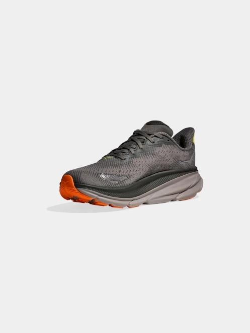 pantofi pentru alergat pe asfalt pt. barbati Hoka Clifton 9 GTX gri 5