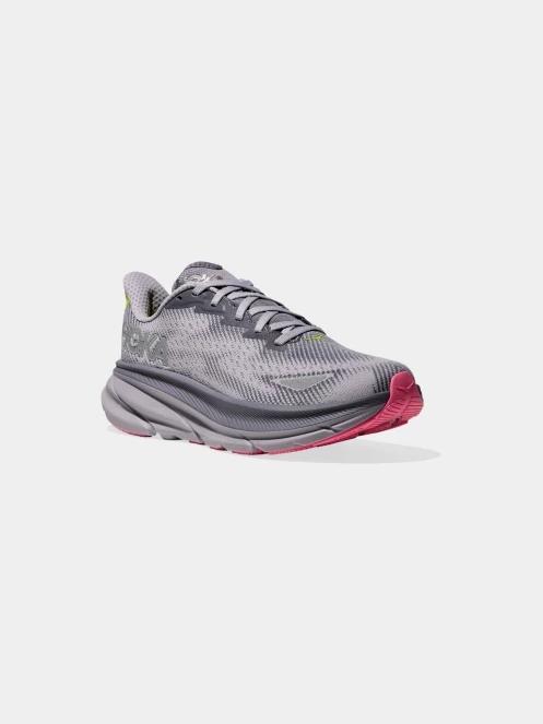pantofi pentru alergat pe asfalt pt. femei Hoka Clifton 9 GTX gri 2