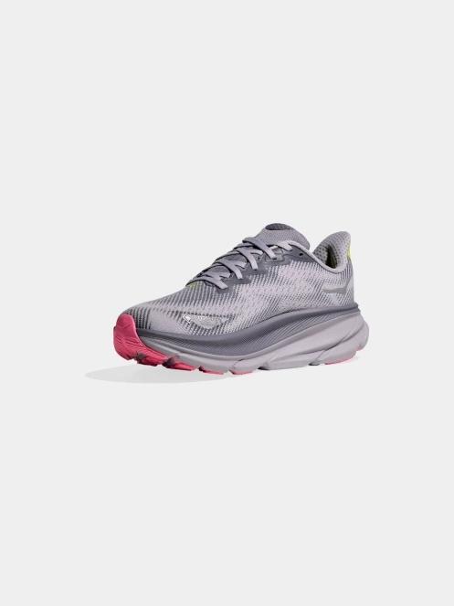 pantofi pentru alergat pe asfalt pt. femei Hoka Clifton 9 GTX gri 5