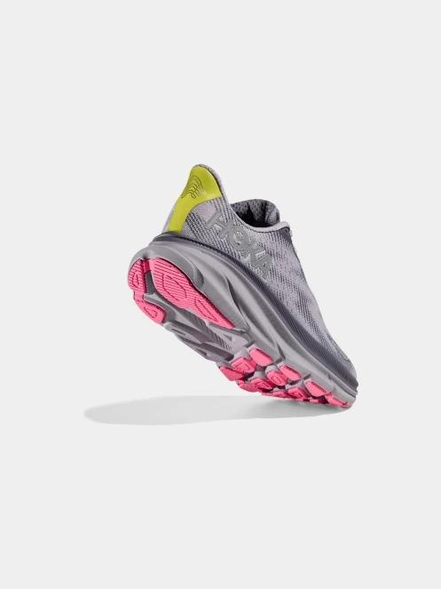 pantofi pentru alergat pe asfalt pt. femei Hoka Clifton 9 GTX gri 6