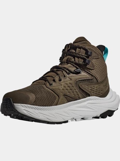 pantofi de drumetie pt. barbati Hoka Anacapa 2 Mid GTX maro 5