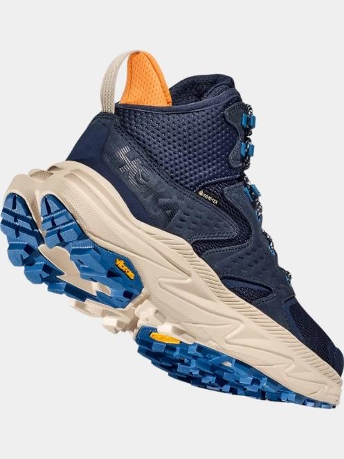 pantofi de drumetie pt. barbati Hoka Anacapa 2 Mid GTX albastru inchis 6