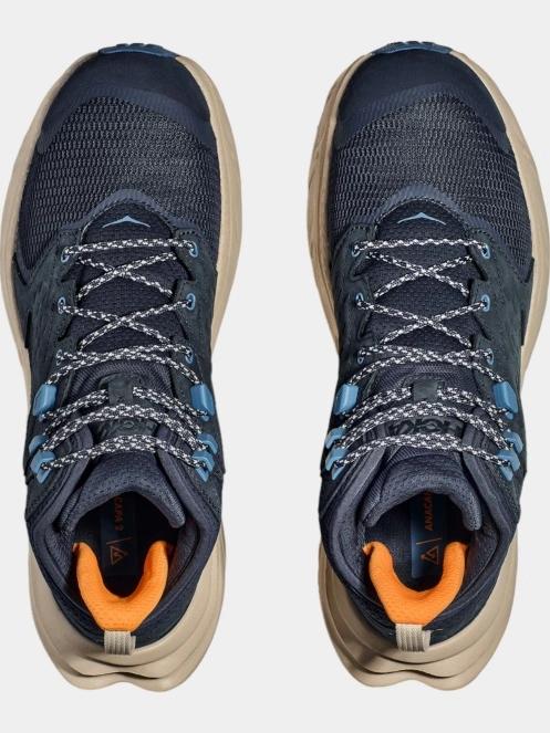 pantofi de drumetie pt. barbati Hoka Anacapa 2 Mid GTX albastru inchis 8