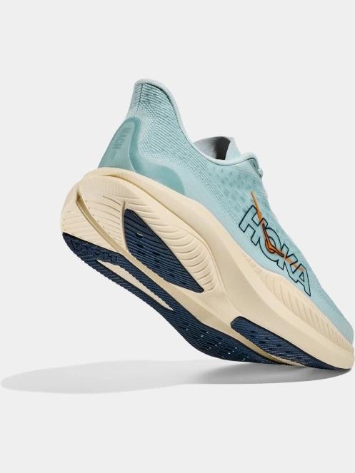 pantofi pentru alergat pe asfalt pt. barbati Hoka Mach 6 albastru deschis 6
