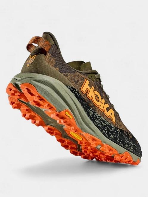 pantofi de cros pt. barbati Hoka Speedgoat 6 oliv 6