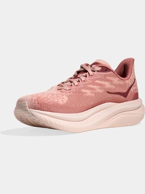 pantofi pentru alergat pe asfalt pt. femei Hoka Mach 6 roz 5